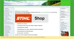 Desktop Screenshot of landundforstversand.com